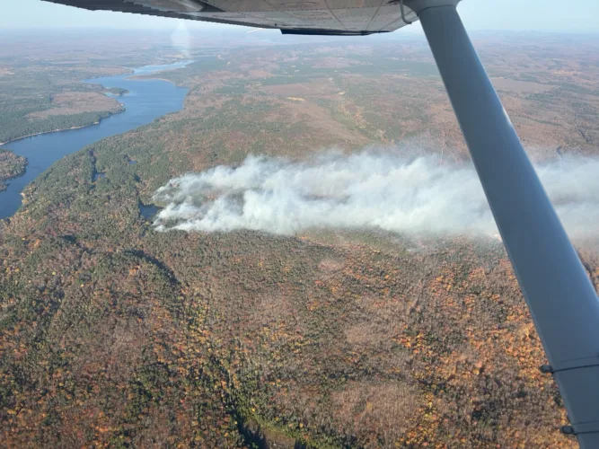 Progress made against UP wildfires
